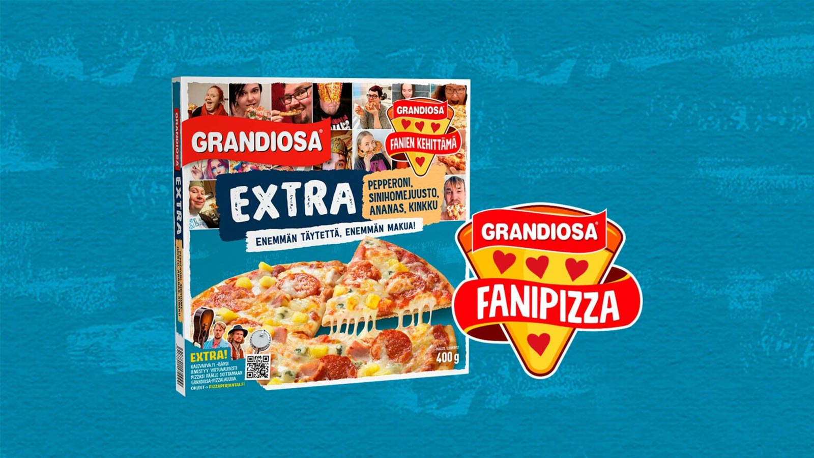 Grandiosa: Miten loihdittiin virtuaalinen keikka pizzalaatikon päälle?