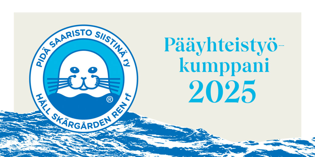 LM Someco Pidä Saaristo Siistinä ry:n pääyhteistyökumppani 2024–2025
