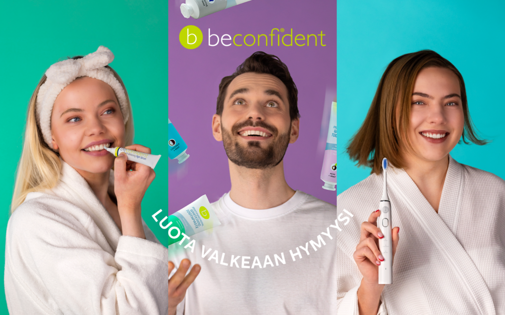 Beconfident: Uuden valkaisevan hampaidenhoitosarjan lanseeraus